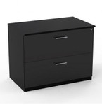 Mayline Group Medina Series Mocha Finished 2 Drawer Locking Lateral File Cabinet by Mayline