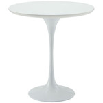 Modway Lippa White Side Table