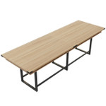 Safco Products Safco Mirella 12' Standing Height Conference Table MRH12