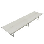 Safco Products Safco Mirella Series 16' Rectangular Conference Table with Optional Power