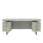 Safco Products Safco Mirella Series 72" x 36" Floating Top Desk with Pedestals
