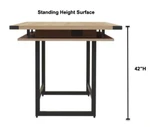 Safco Products Safco Mirella 8' Standing Height Conference Table with Optional Power MRCH8