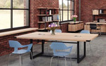 Safco Products Safco Mirella 8' Rectangular Conference Table with Optional Power MRCS8