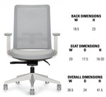 Global Total Office Global Factor High Back Mesh Chair 5540