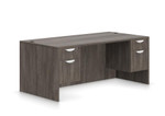  Offices To Go Superior Laminate Desk with Pedestals SL-31 