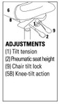 Global Total Office Global Accord Series High Back Office Chair 2670-2 