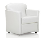 KI Furniture and Seating KI Jessa Leather Lounge Chair 