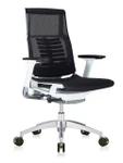 Eurotech Seating Eurotech Powerfit All Mesh Bionic Chair with White Frame