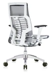 Eurotech Seating Eurotech Powerfit All Mesh Bionic Chair with White Frame