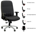 Eurotech Seating Excelsior Big and Tall Office Chair BM9000