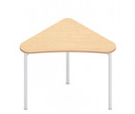 Global Total Office Global Zook ADA Compliant Triangle Shaped Table 