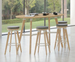 Safco Products Safco Resi Contemporary Wood Standing Table 