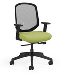 KI Furniture and Seating KI Diem Weight Activated Task Chair with Height Adjustable Arms 