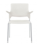 Global Total Office Global Stream Stackable Polypropylene Armchair