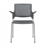 Global Total Office Global Stream Stackable Polypropylene Armchair