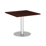 Bush Business Furniture Bush 36" Square Table with Metal Disc Base 