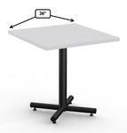  Special-T ClassiX 36" Square Cafe Table 