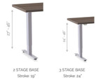  Special-T Patriot Height Adjustable Electric Sit-To-Stand Table (Size and Finish Options!) 