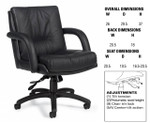 Global Total Office Global Arturo Leather Executive Chair 3993