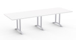  Special-T Oscar Large Modern Boardroom Table with Rectangular Top 