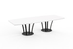  Special-T Structure Fountain Base 10' Long Boat Shaped Conference Table 