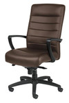  Eurotech Seating Manchester Leather Office Chair LE150 (2 Color Options Available!) 