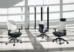 Global Total Office Global Aspen 2852LM-3 Leather Office Chair