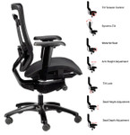 Eurotech Seating Monterey Series Mesh Office Chair MMSY55