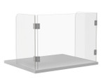  Special-T Executive Folding Acrylic Screen with Metal Hinges 