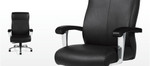 Global Total Office Global Auburn Series Genuine Leather Executive Chair 3767-ALU 