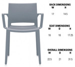 Global Total Office Global Bakhita Lightweight Stacking Chair 6750