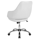  Flash Furniture Madrid White Office Chair 