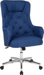  Flash Furniture Chambord Tufted Blue Office Chair 