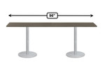 Global Total Office Global Swap 8' Conference Room Table