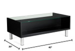 Global Total Office Global Citi Rectangular Coffee Table 7888