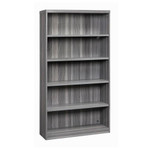 Mayline Group Mayline Aberdeen 5 Shelf Bookcase AB5S36