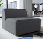  Modway Mingle Armless Fabric Sectional Piece 