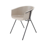KFI Studios Roqa Contemporary Poly Seat Bucket Chair