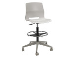 KFI Studios KFI IMME Armless Polypropylene Drafting Chair DS2700 