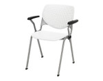 KFI Studios KFI Kool Polypropylene Guest Chair with Arms 