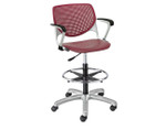 KFI Studios KFI Kool Task Stool with Arms 