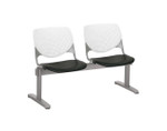 KFI Studios KFI Kool Polypropylene 2 Seat Beam Chair 