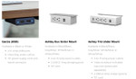 KFI Studios KFI 8' High Pressure Laminate Midtown Counter Height Collaborative Table (Available with Power!) 