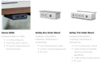 KFI Studios KFI 8' High Pressure Laminate Midtown Counter Height Collaborative Table (Available with Power!) 