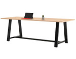 KFI Studios KFI 8' High Pressure Laminate Midtown Counter Height Collaborative Table (Available with Power!) 