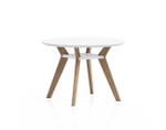 KFI Studios KFI Rang 42" Round Cafe Height Table (Available with Power!) 