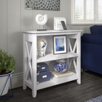 Bush Business Furniture Bush Furniture Key West Small 2 Shelf Bookcase 