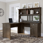 Bush Business Furniture Bush Furniture Salinas 60W L Shaped Desk with Hutch 