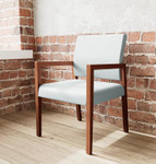 Lesro Brooklyn 300 lb. Capacity Wood Guest Reception Chair BK1101   Lesro Brooklyn 300 lb. Capacity Wood Guest Reception Chair BK1101