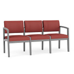  Lesro Lenox Wood 3 Seat Waiting Room Sofa Bench LW3101 
